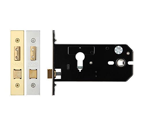 Image of Horizontal Euro Profile Sash Lock - Anti Tarnish Brass