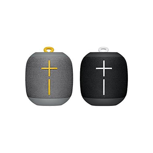 Image of Ultimate Ears WONDERBOOM - Waterproof Bluetooth Speaker with Connection, Black and Gray