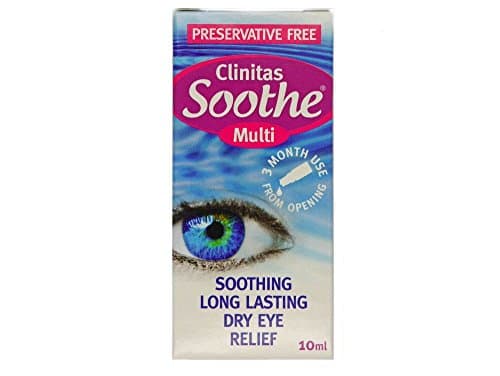 Image of CLINITAS Multi P/F Eye Drops (Sodium HYALURONATE), 10ML (Pack of 3)