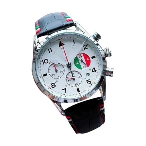 Image of Mechanical Watch - Watches for Men | Leather Self-Winding Mechanical Wrist Watch | Waterproof, Business Luxury Watches, Automatic Wristwatch, Stylish Accessories for Mens, Boys