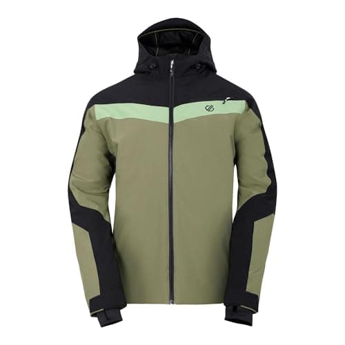 Image of Dare 2b Mens Eagle Ii Ski Jacket, Black Olivine Green, L EU
