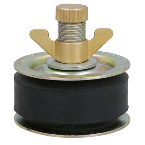 Image of Steel Drain Test Pipe Bung/Plug 3.5" (90mm) Plumbing Stop Tube Blanking Cap