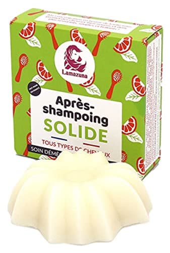 Image of Lamazuna Solid Conditioner Detangling and Nourishing Organic 74ml
