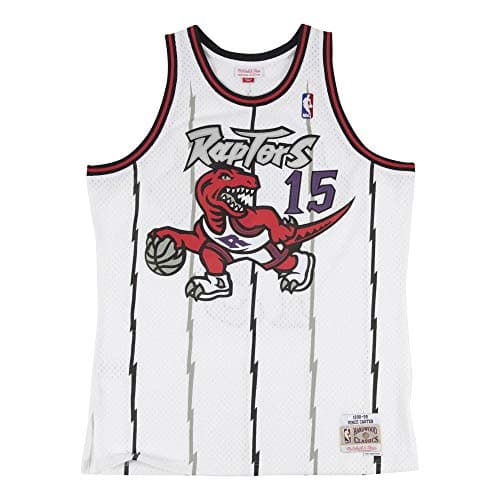 Image of Mitchell & Ness NBA Swingman 2.0 T Raptors V. Carter Jersey White