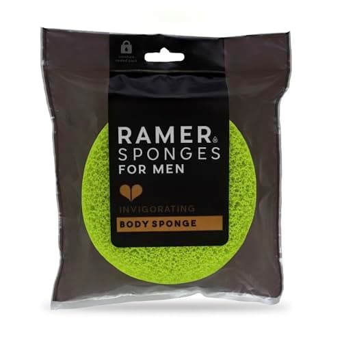 Image of Ramer for Men Invigorating Body Sponge - Lime Green