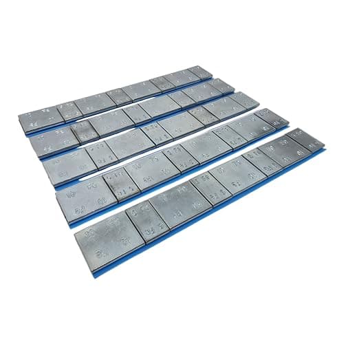 Image of 100 Pack Adhesive Wheel Balancing Weight Strip Lead Free Stick On 60g