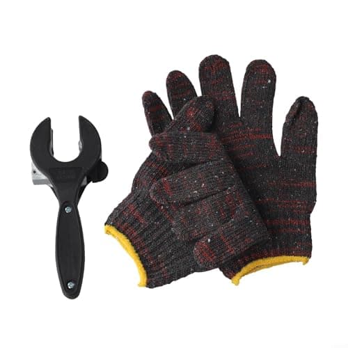 Image of Axorafow Ratcheting Tubing Cutter for Copper Pvc Soft Metals – 2-in-1 Configurable Pipe Cutter (1/4–7/8 / 6–23 mm) with Adapted Handle For Spare Blade Gloves – Lawn Mower Parts(BLACK)