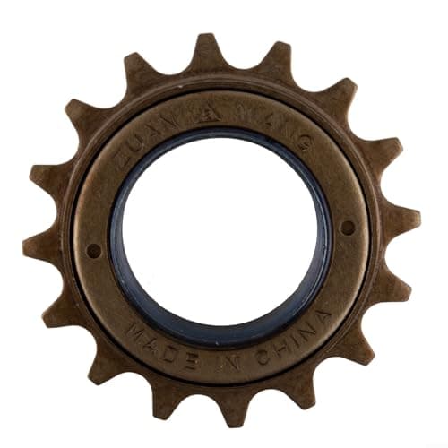 Image of Steel Freewheel for Single Speed Bike 16 18 or 20 Teeth 35mm 1/2 inch x 1/8 inch Pitch Suitable for Fixed Gear and Classic Race Bikes (16T)