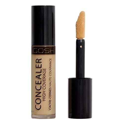 Image of GOSH Concealer High Coverage 004 Natural for Optimal Coverage Iliquid Make-Up, Covers Dark Circles, Redness, Impurities Reliably I Highlighting & Contouring I Wrinkles Away Make-Up IVegan