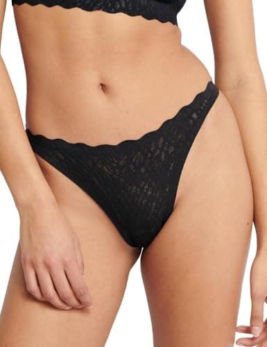 Image of sloggi Damen Zero Feel Bliss String, Black, S