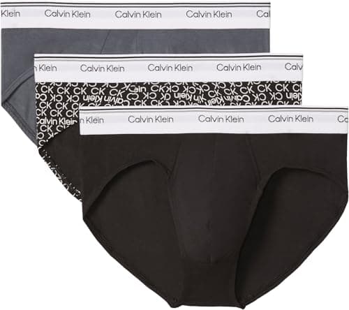 Image of Calvin Klein Men’s 3 Pack Balance Low Rise Trunks, Black (Black), M