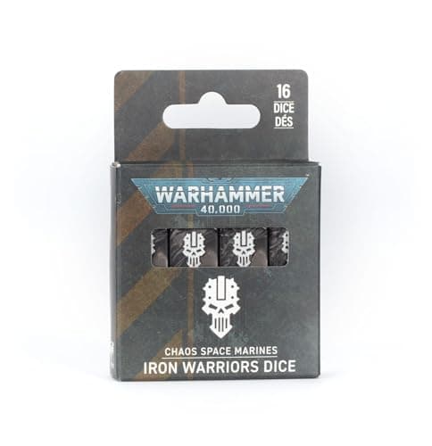 Image of Games Workshop - Warhammer 40,000 - Iron Warriors: Dice Set