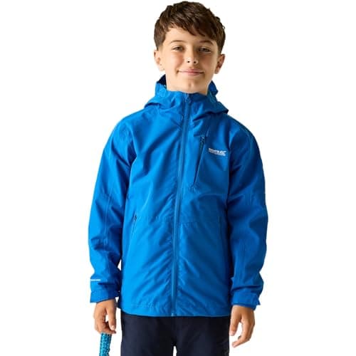 Image of Regatta Unisex Kids' Calderdale III Waterproof Jacket with Isotex 10000 fabric, perfect for Walking & Outdoors