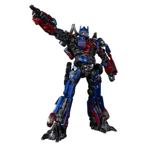 Image of YOLOPARK Optimus Prime Transformer Toys AMK MINI WAVE3 Series Dark of the Moon Action Figure,12 CM Highly Articulated Model Kit with 2 Energy Swords,Birthday for Kids Age 8 and Up