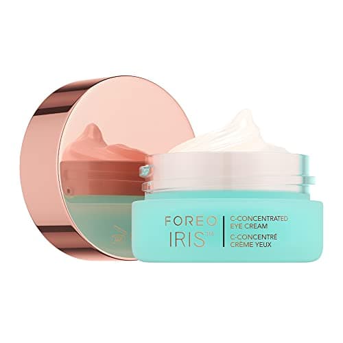 Image of FOREO IRIS C-Concentrated Brightening Eye Cream for Dark Circles and Puffiness - Under Eye Brightener - Hyaluronic Acid - Antioxidant - Vegan - Travel Size - All Skin Types - 0.5 oz