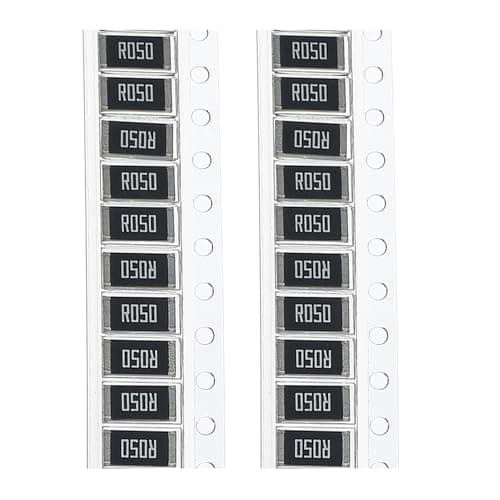 Image of PATIKIL 2512 Surface Mount Device Chip Resistor Kit, 20Pcs 0.05 Ohm 1% Tolerance 1W DIY Resistor Ceramic Resistance Assortment Kits for Electronic Products