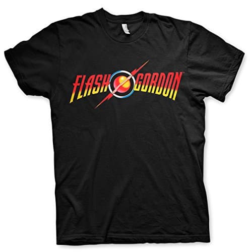 Image of Flash Gordon Logo Official Mens T-Shirt (Black), Small