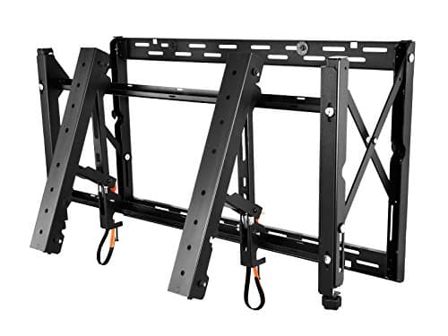 Image of Peerless DS-VW765-POR Full Service Portrait Video Wall Mount for 40 to 65-Inch Displays - Black