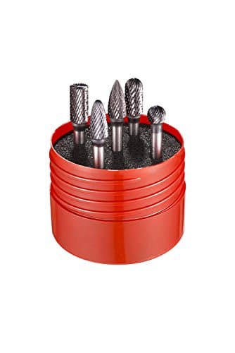 Image of Dormer Rotary Burr Set of 5 Pieces, Various Sizes and Shapes