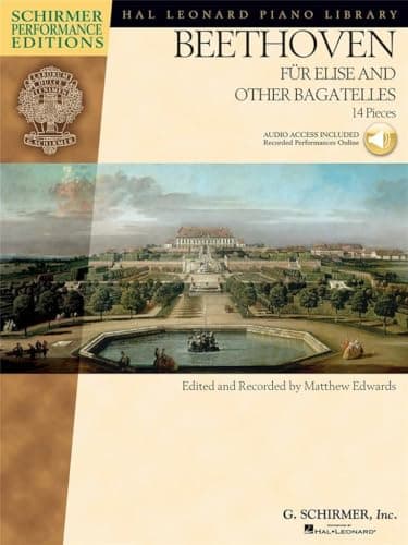 Image of Ludwig Van Beethoven Fur Elise And Other Bagatelles Pf (Book/Online Audio) (Schirmer Performance Editions) (Includes Online Access Code)