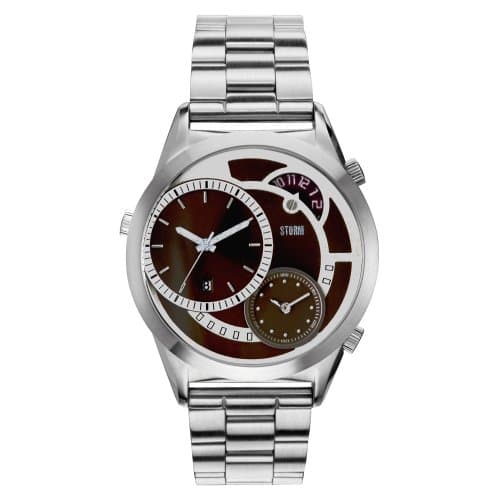 Image of STORM 4662/BR Men's Silver Stainless Steel Strap Watch