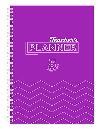 Image of Silvine A4 Teacher's Academic Planner with Durable Hardback Covers and 204 x5 Period Planner Pages