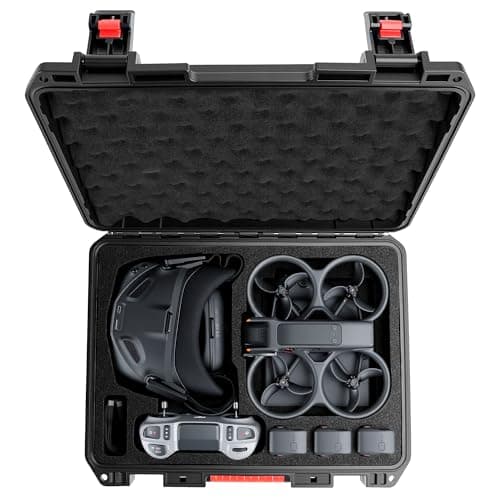 Image of FPVtosky Hard Case for DJI Avata 2 Drone/Fly Smart Combo(for DJI Goggles N3), Waterproof Carrying Case for RC Motion 3, FPV Remote Controller 3 and Battery Accessories（CASE ONLY）