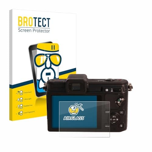 Image of brotect Glass Screen Protector Film compatible with Nikon 1 V1 - Glass-Foil 9H Protection [Scratch Resistant, High Clarity]