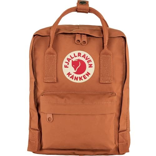 Image of Fjällräven Kånken Mini Backpack, Terracotta Brown, Unisex, Vinylon