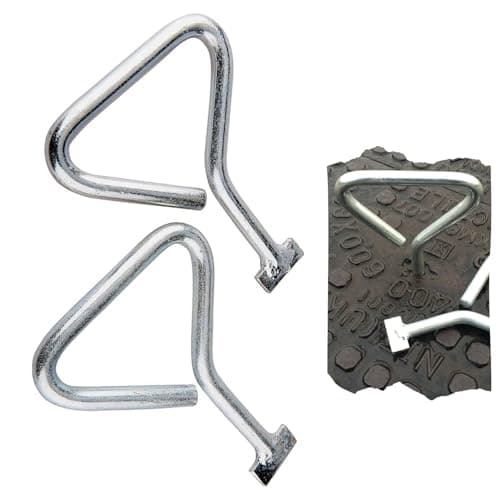Image of Pack of 2 Heavy Duty 6" Manhole Lifting Keys – Zinc Plated Drain Lid Removal Tool for Inspection Covers, 150mm Industrial Grade Utility Hooks