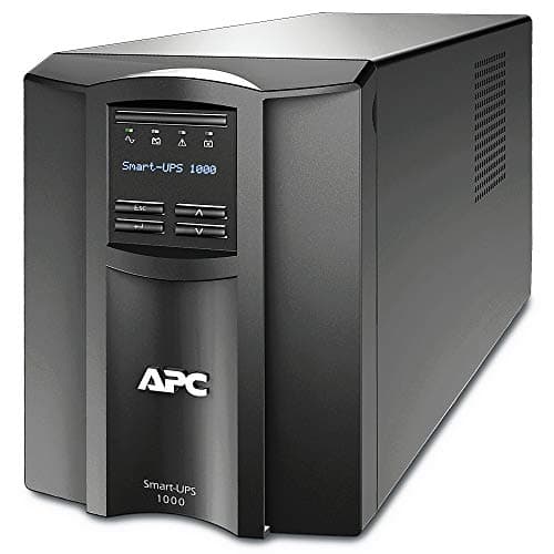 Image of APC by Schneider Electric Smart-UPS SMT-SmartConnect - SMT1000IC - Uninterruptible Power Supply 1000VA (Cloud enabled, 8 Outlets IEC-C13) Black