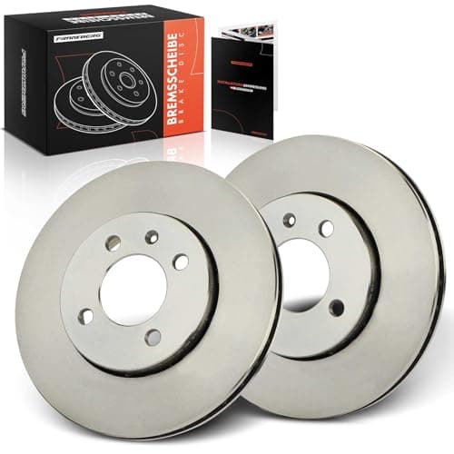 Image of Frankberg Brake Disc Set incl. 2x Discs Front Vented Ø256mm Compatible with UP! 121 122 123 BL1 BL2 BL3 Citigo NF1 Replace# 1S0615301, 1S0615301H
