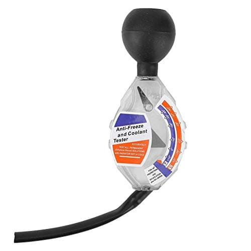 Image of Aramox Automotive Antifreeze Tester, Dial Type Anti freeze Densitometer Coolant Tester Accessory