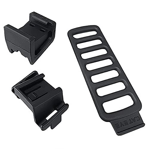 Image of CatEye FlexTight SP-15 Bracket Kit (Viz): Adjustable, tool-free installation, secure fit, versatile, durable