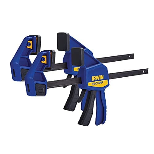 Image of x2 Irwin Quick Grip Quick Change 300mm 12 Inch Bar Clamp Q/G5122QC XMS24CLAMPS