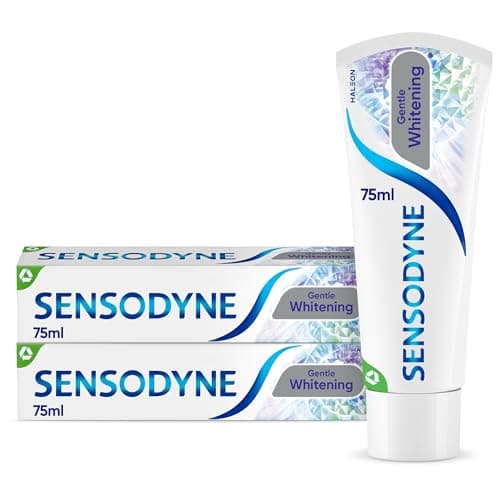 Image of Sensodyne Daily Care Gentle Whitening Fluoride Toothpaste, 75ml (Pack of 2)