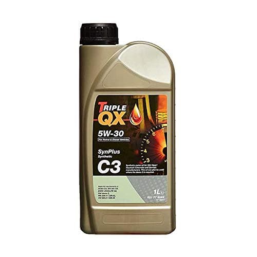 Image of Triple QX 521776062 SynPlus 1L Engine Oil 1 Litre 5W30 C3 Fully Synthetic