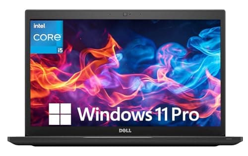 Image of Dell Latitude 7490 Business Laptop, 14-Inch FHD (1920x1080), Intel Core i5-8250U, 16GB RAM, 512GB SSD, QWERTY Keyboard, Windows 11 Pro (Renewed)