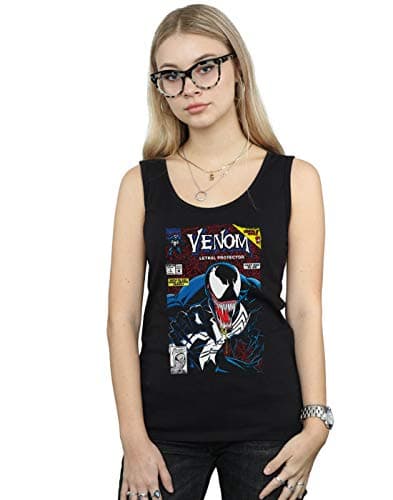 Image of Marvel Women's Venom Lethal Protector Vest Black X-Large