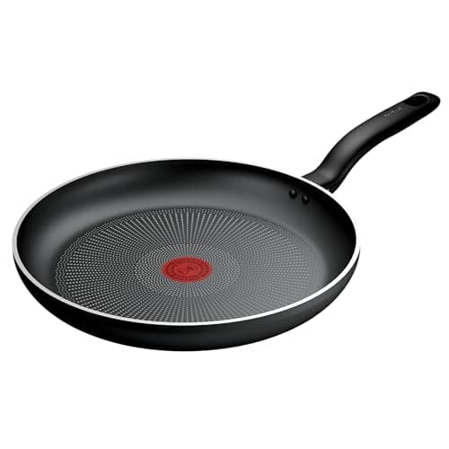 Image of Tefal Titanium Essential Non-Stick Frying Pan 30 cm, Non-Stick Coating, Metal Safe, All Hobs Compatible Except Induction, Flawless Glide, Everyday Use, B9410744