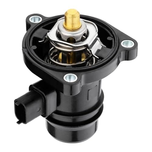 Image of GEARLEADER Thermostat and Seal Housing Thermostat Housing Plug 55593033 55579011 Fits For Vauxhall Adam/Corsa D/E 1.2 1.4 Astra J