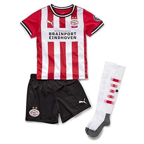 Image of PUMA PSV Eindhoven Home Kids' Mini Kit High Risk Red-Puma White 92