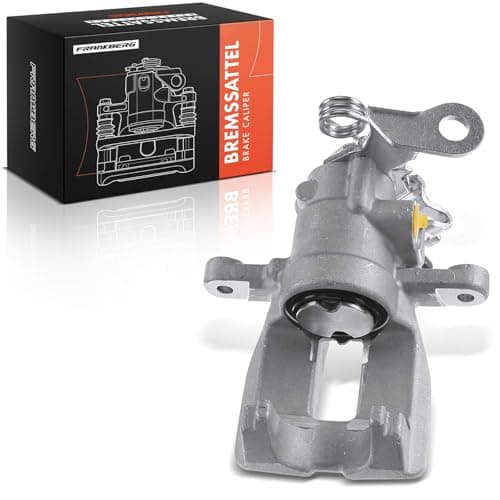 Image of Frankberg Brake Caliper Disc Brake Rear Left Cast Aluminium Compatible with BR.A.Vo II 198 Multipla 186 Stilo 192 Stilo Multi Wagon 192 BR.A.Vo Van 198 Replace# 77364642