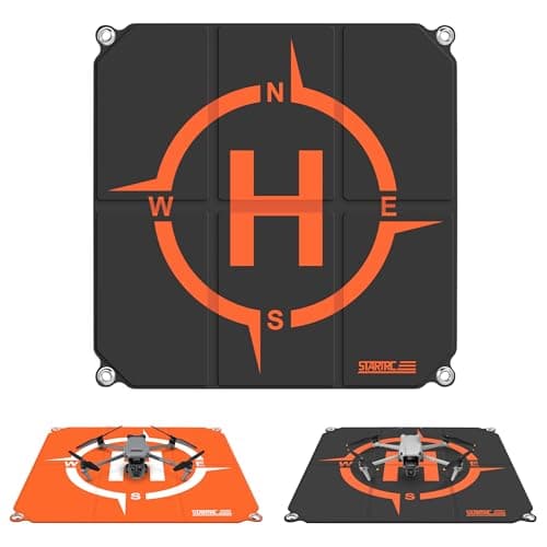 Image of STARTRC Drone Landing Pad ,65cm(25'') Foldable Double-Sided Waterproof Helipad for DJI Air 2S,Mavic Air 2,Mavic Mini 2,Mavic 2 Pro/Zoom,Phantom 4/3,DJI FPV,Holy Stone