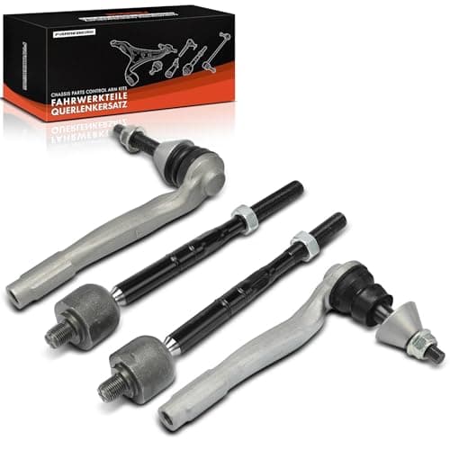 Image of Frankberg 4x Tie Rod End Track Rod End Front Axle Compatible with C-Class W205 E-Class W213 CLS C257 C-Class Cabriolet A205 E-Class T-Model S213 C-Class Coupe C205 Replace# 2054600805