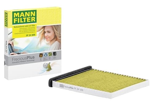 Image of MANN-FILTER FP 24 009 Cabin Air Filter - FreciousPlus Biofunctional Pollen Filter - for Cars + Transporters