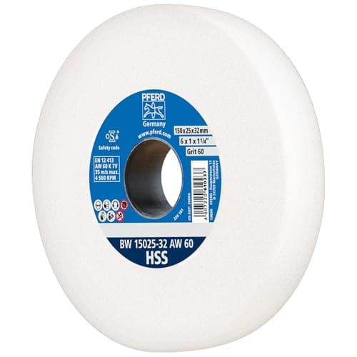 Image of Horse Sanding disc 150 x 25 x 32 mm - with Integrated Reduction Sleeves (25/20/16 mm)., BW 15025-32 AW 60 HSS
