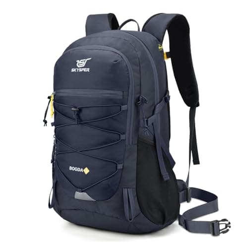 Image of SKYSPER Rucksack 25L Hiking Backpack with Rain Cover, Lightweight Travel Backpack Camping Trekking Daypack for Men Women, Durable Small Rucksack for Outdoor Sports