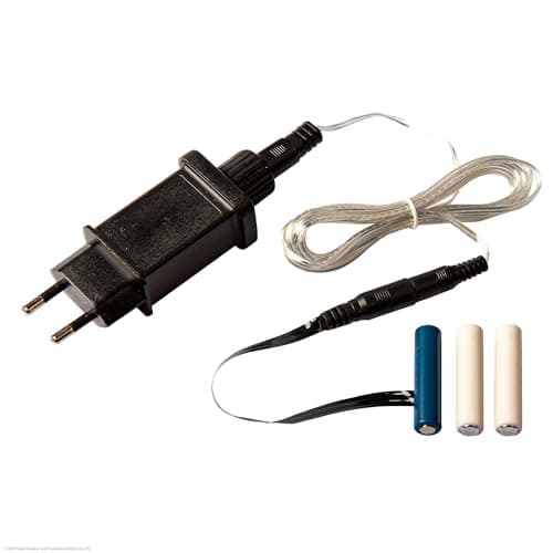 Image of Hellum Battery Adapter, 3V Power Adapter Battery Replacement for AAA Batteries, AAA Batteries x 3 Dummys Replacement Power Supply with 1.8m Power Cord 150841