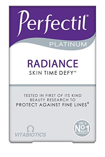 Image of Perfectil Platinum Skin Radiance Tablets with Time Defy Complex, Vitabiotics